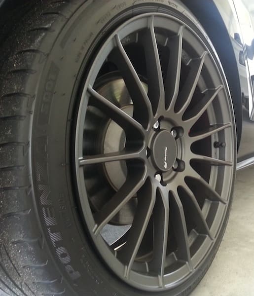2015 Volkswagen Golf GTI with 18x8.5 ENKEI RS05-RR wheels