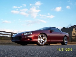 2001 Chevrolet Camaro with 17x9.5 C5 DD wheels