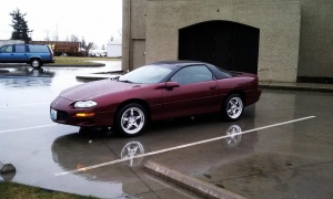 2001 Chevrolet Camaro with 17x9.5 C5 DD wheels