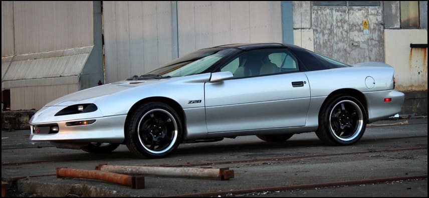 2002 Chevrolet Camaro with 19x9.5 C5 DD wheels