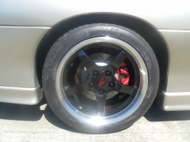 2001 Chevrolet Camaro with 17x9.5 C5 DD wheels