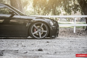 2011 Dodge Charger with 22x9 Vossen CV3 wheels
