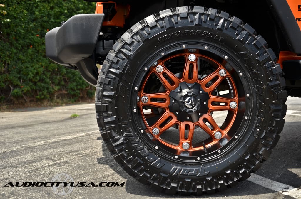 2012 Jeep Wrangler with 20x9 Fuel Hostage wheels