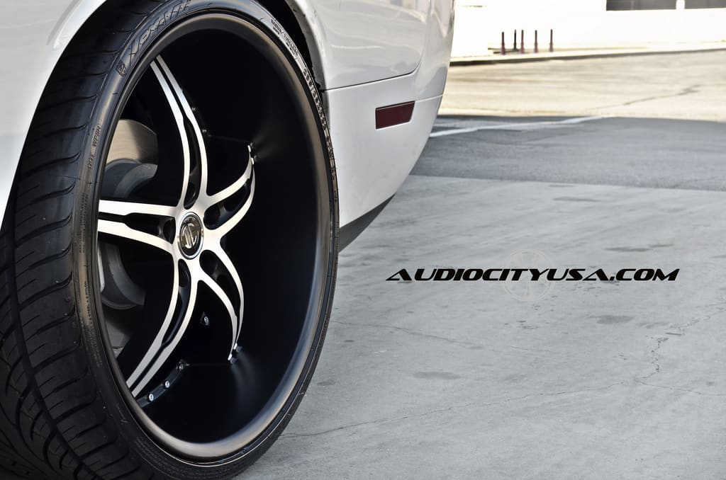 2012 Dodge Challenger with 22x9 2 Crave wheels
