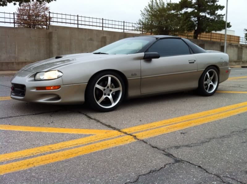2000 Chevrolet Camaro with 18x9.5 C5 DD wheels