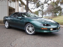 2000 Chevrolet Camaro with 17x9.5 C6 wheels