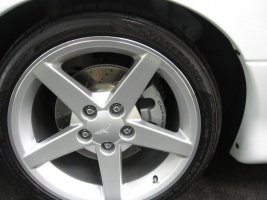 2000 Chevrolet Camaro with 18x10.5 C6 wheels