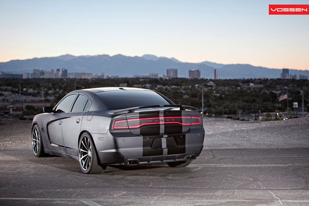 2011 Dodge Charger with 22x9 Vossen VVS-CV1 wheels