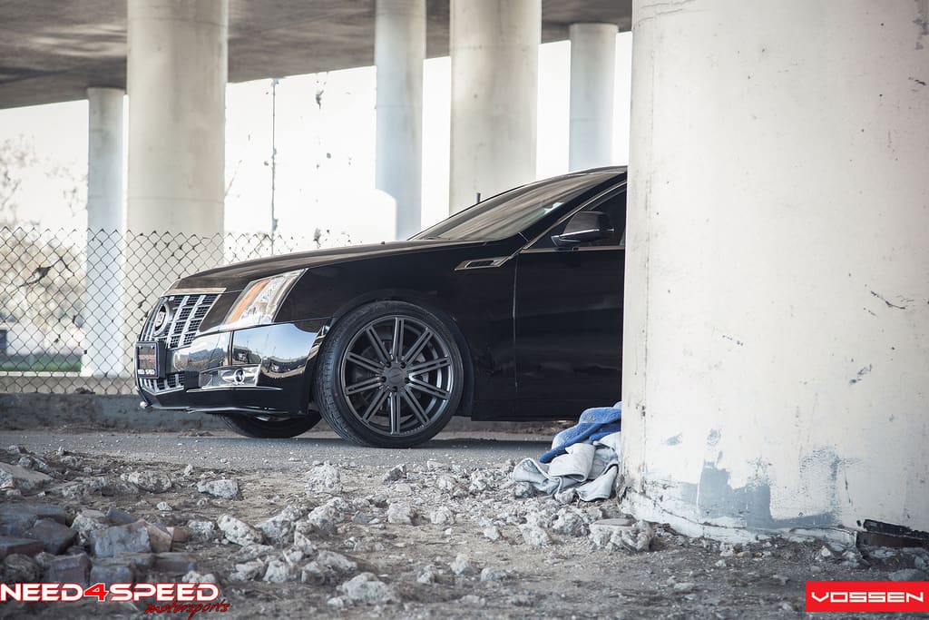 2012 Cadillac CTS with 20x9 Vossen VVS-CV4 wheels