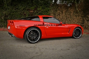 2008 Chevrolet Corvette with 20x8.5 Giovanna Monza wheels