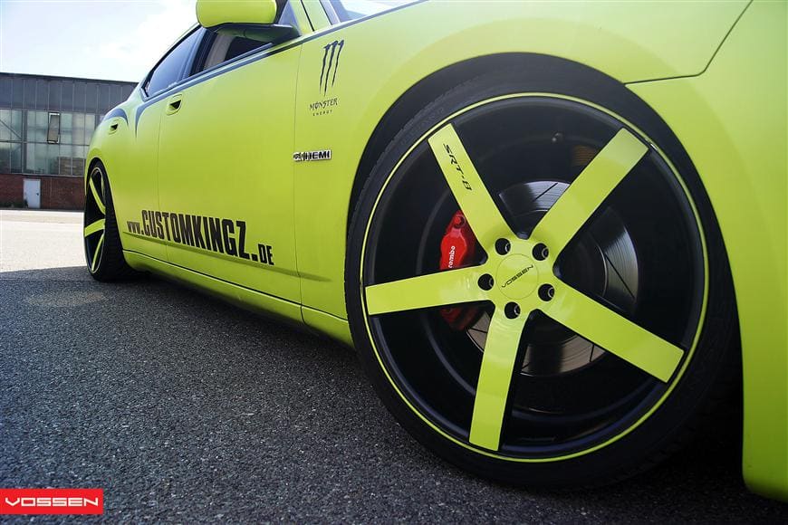 2012 Dodge Charger with Vossen CV3 wheels