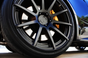 2011 Cadillac CTS-V with CF Strasse wheels