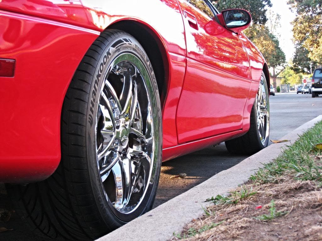 2000 Chevrolet Camaro with C6 Z06 wheels