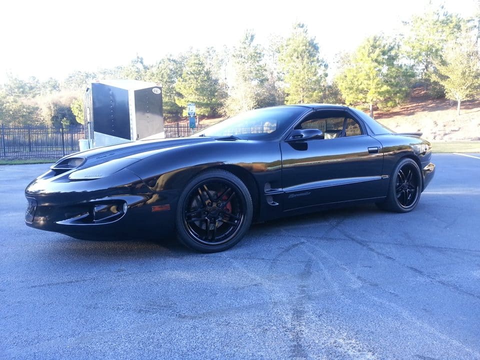 2000 Chevrolet Camaro with C6 Z06 wheels