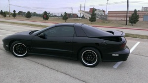 1999 Chevrolet Camaro with 17x9.5 C6 Z06 wheels