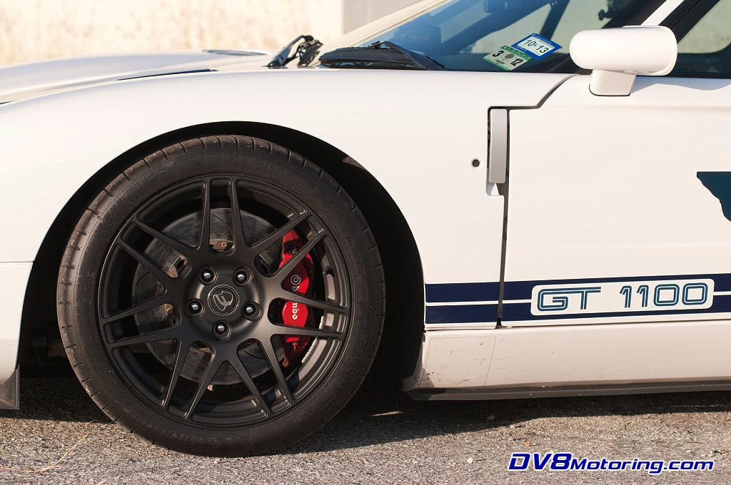 2006 Ford GT with 18x9 Forgestar F14 wheels