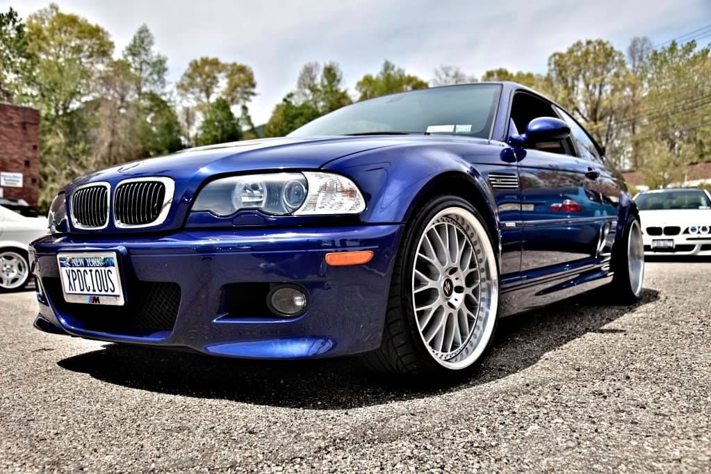 2006 BMW M3 with 19x9.5 Work VSXX wheels