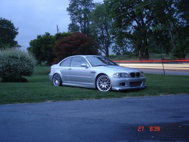 2005 BMW M3 with 19x9 RAC RG4 wheels