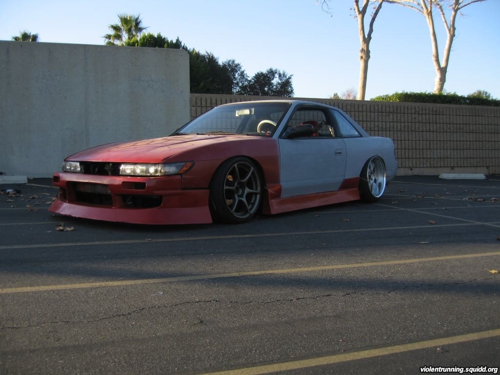1991 Nissan S13 with 17x9 Grenade GX-01 wheels