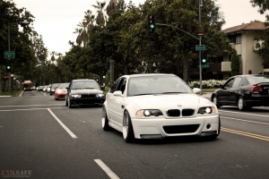 2006 BMW M3 with 19x11 BBS LM wheels