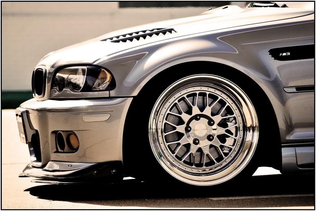 2006 BMW M3 with 19x10 rotiform wheels