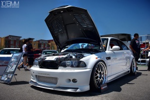 2005 BMW M3 with 20x9 SSR MS1 wheels
