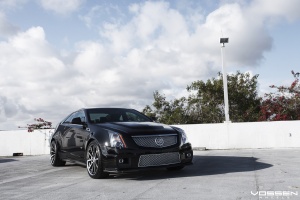 2011 Cadillac CTS-V with 20x9 Vossen VVS-CV1 wheels
