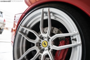 2008 Ferrari F430 with 20x9 ADV 5 MV2 SL wheels