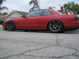 1991 Nissan S13 with 17x9 Grenade GX-01 wheels