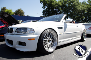 2006 BMW M3 with 19x10 Work Brombachers wheels