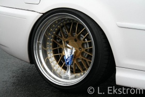 2006 BMW M3 with 18x10.5 wheels