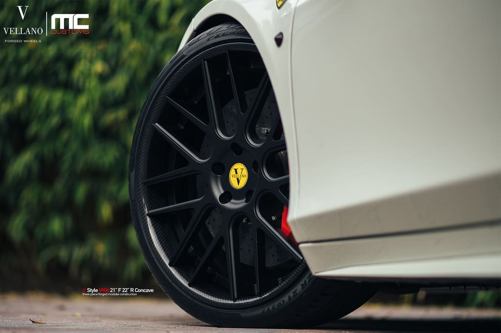 2015 Ferrari 458 Italia with Vellano VKK wheels