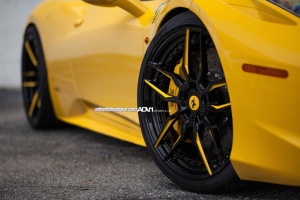 2015 Ferrari 458 Italia with 20x9 ADV 05 MV.2 CS Series wheels