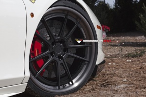 2015 Ferrari 458 Spider with 21x9.5 ADV 5.2 Track Spec SL wheels
