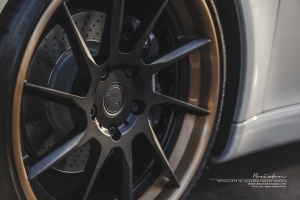 2015 Porsche 911 with 21x9 BRIXTON FORGED R10D TARGA SERIES wheels