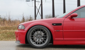 2006 BMW M3 with 18x9.5 Apex ARC-8 wheels