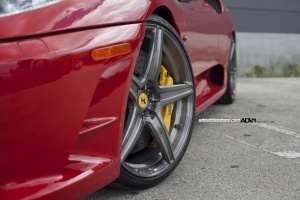 2008 Ferrari F430 with 20x9 ADV 5 MV.1 wheels