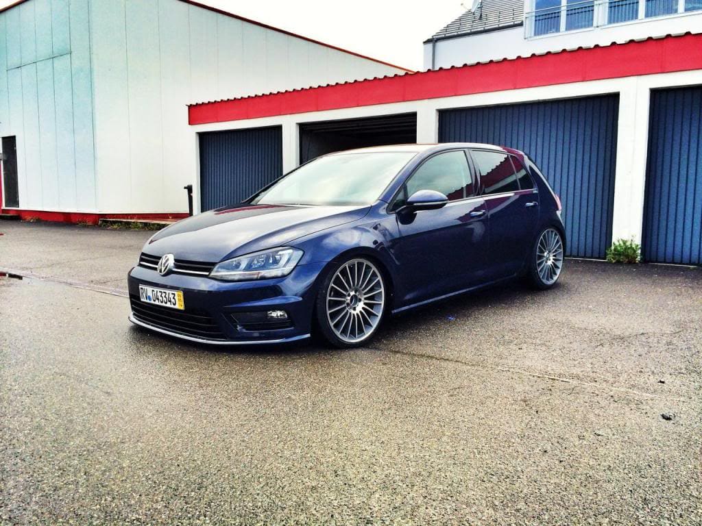 2015 Volkswagen Golf GTI with 19x8.5 KESKIN KT15 wheels
