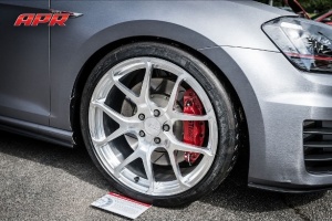 2015 Volkswagen Golf GTI with 19x8.5 APR FORGED PROTOTYPE wheels
