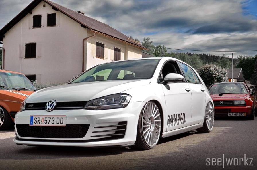 2015 Volkswagen Golf GTI with 20x9 ETABETA VENTI-R wheels
