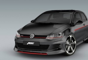 2015 Volkswagen Golf GTI with 19x8.5 AUDI RS4 ROTORS wheels
