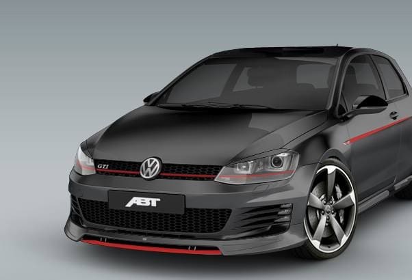 2015 Volkswagen Golf GTI with 19x8.5 AUDI RS4 ROTORS wheels