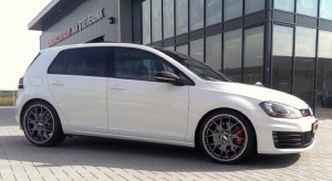 2015 Volkswagen Golf GTI with 19x8.5 BBS CH-R REVISITED wheels