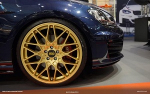2015 Volkswagen Golf GTI with 19x8.5 BBS RX-R wheels