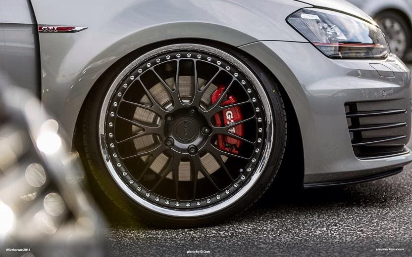 2015 Volkswagen Golf GTI with WORK BROMBACHER wheels