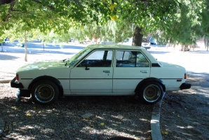 1980 Toyota Corolla with 15x7.5 Epsilon wheels
