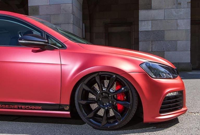 2015 Volkswagen Golf GTI with 20x9 LORINSER RS8 wheels