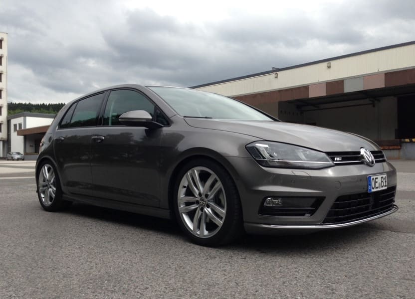 2015 Volkswagen Golf GTI with 18x7.5 VW DURBAN wheels