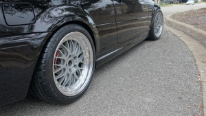 2006 BMW M3 with 18x10 BBS E88 wheels