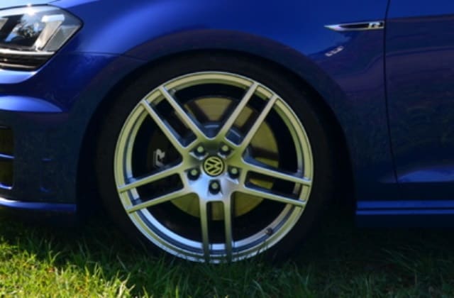 2015 Volkswagen Golf GTI with 19x8 BORBET LW wheels